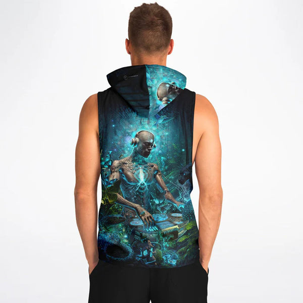 Biosonic - Sleeveless Hoodie - Clint Grierson