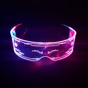 LED RGB Cyber Glasses