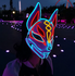 LED El Mask - Kitsune