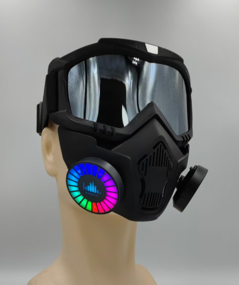 Sound Activated Cyberpunk Mask