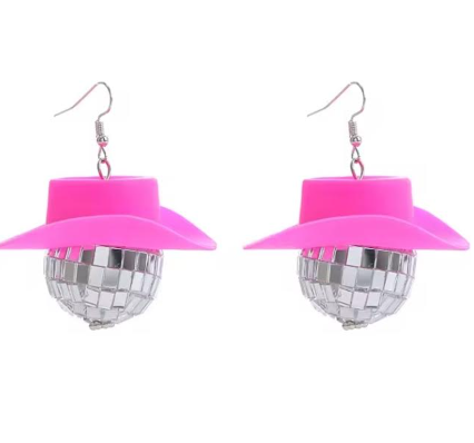 LED Disco Ball Earrings