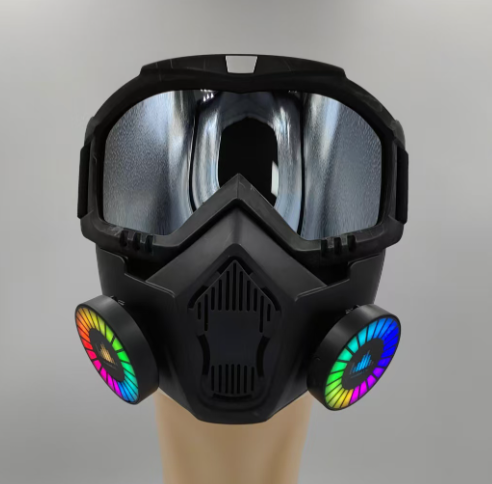 Sound Activated Cyberpunk Mask