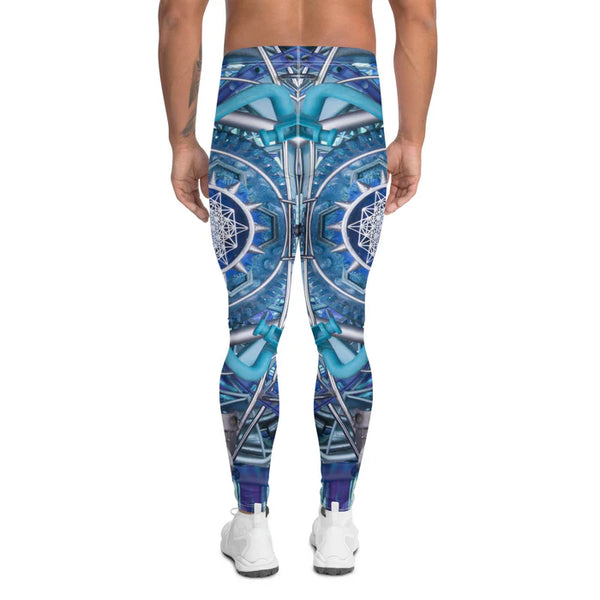 Water Dragon - Men's Festival Leggings - Light Wizard