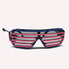 PARACOSMIC Light Up Shutter Shades - Pink & Blue