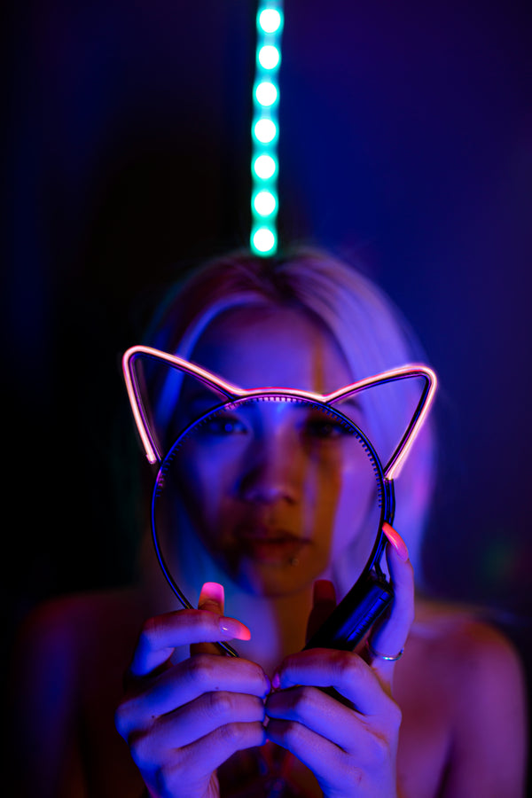 Light Up Kitty Headband - PARACOSMIC